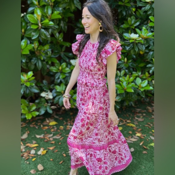 *NEW* Bindu Giulia Smocked Dress - Picture 3 of 5